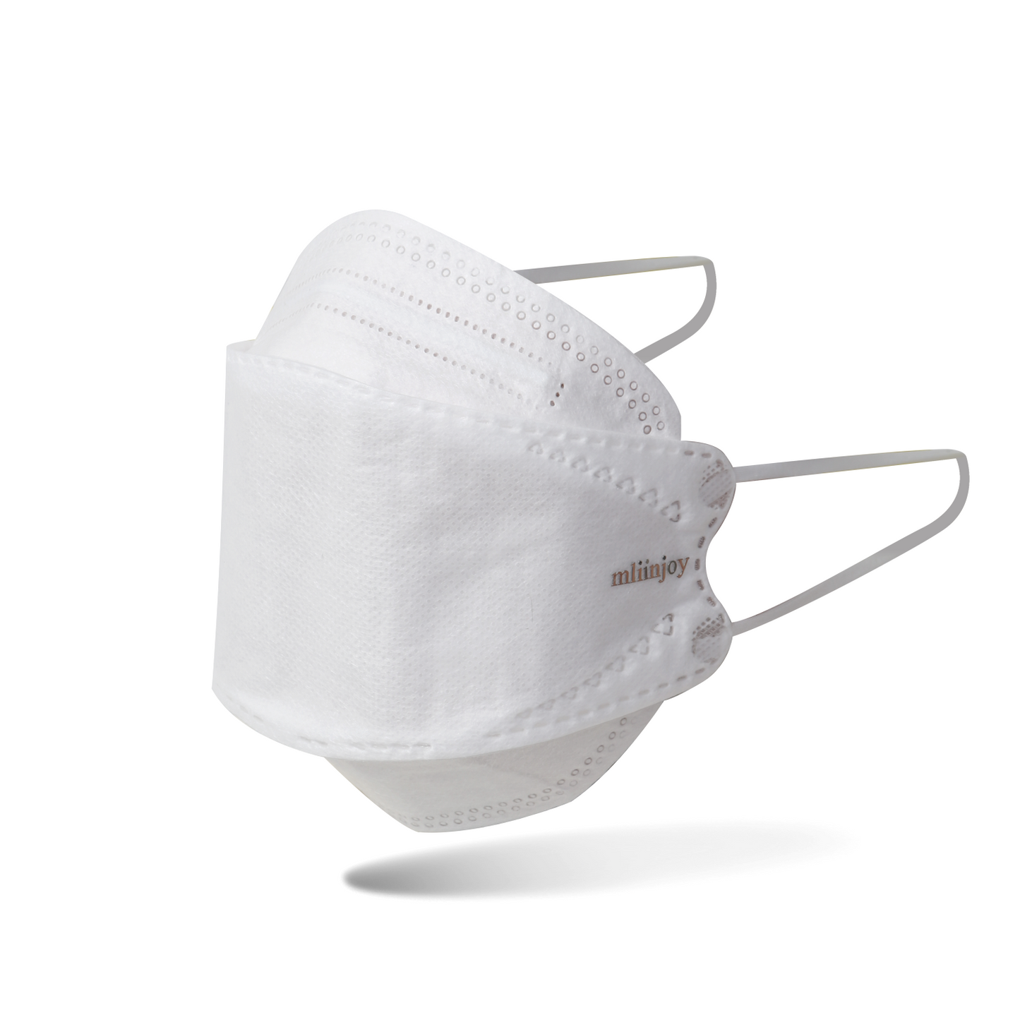 mliinjoy Medical Face Masks for Healthcare Professionals – 4-Ply Foldable Protective Masks, Breathable & Skin-Friendly, Disposable Safety Masks for Hospital and Clinical Use