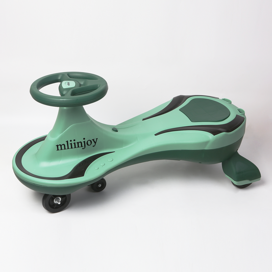 mliinjoy Wiggle Ride-On Scooter Car – Kids Twist Car with Steering Wheel for Indoor and Outdoor Fun