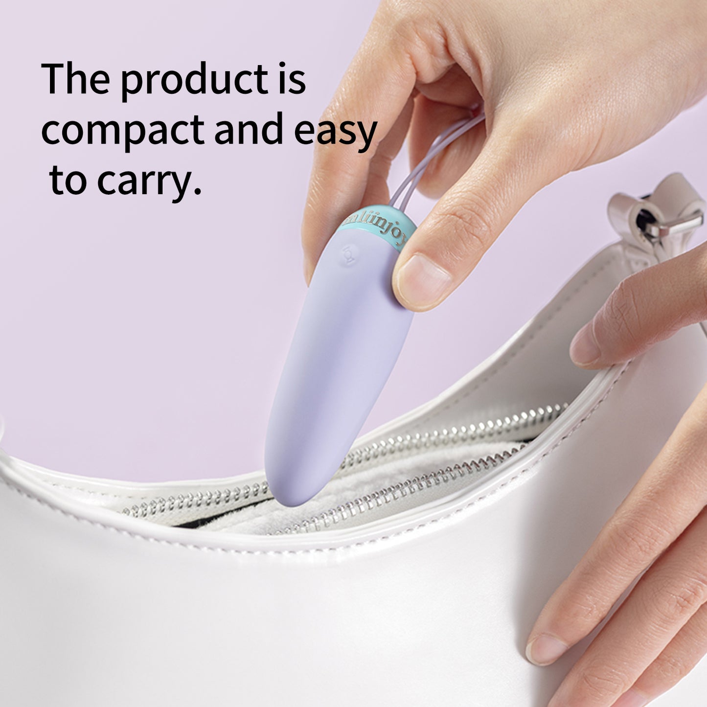 mliinjoy Mini Bullet Vibrator – Discreet Personal Massager for Women, Waterproof & Rechargeable, 10 Vibration Modes