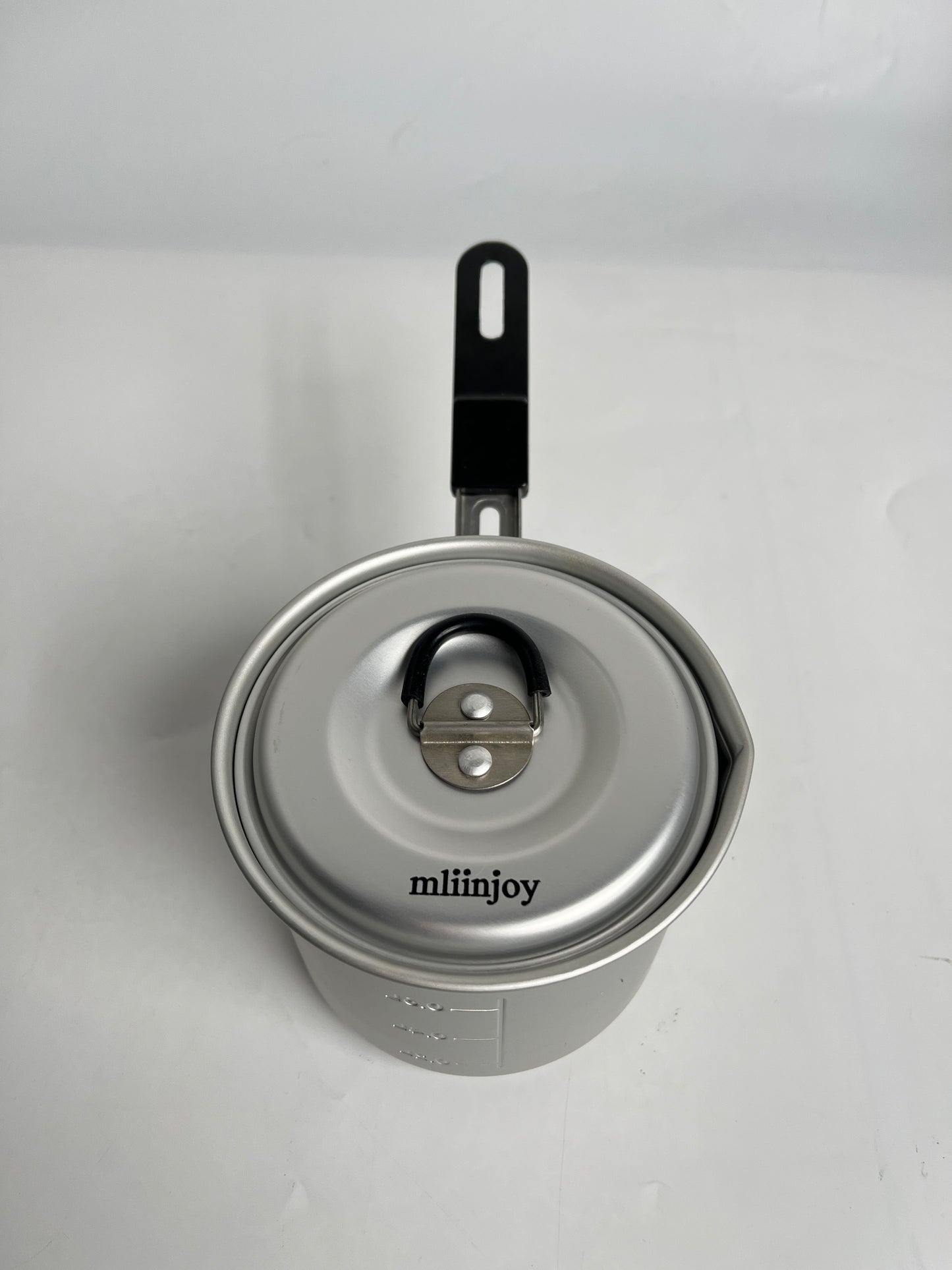 mliinjoy Portable Outdoor Cooking Pot – Lightweight Camping Cookware with Foldable Handle and Lid