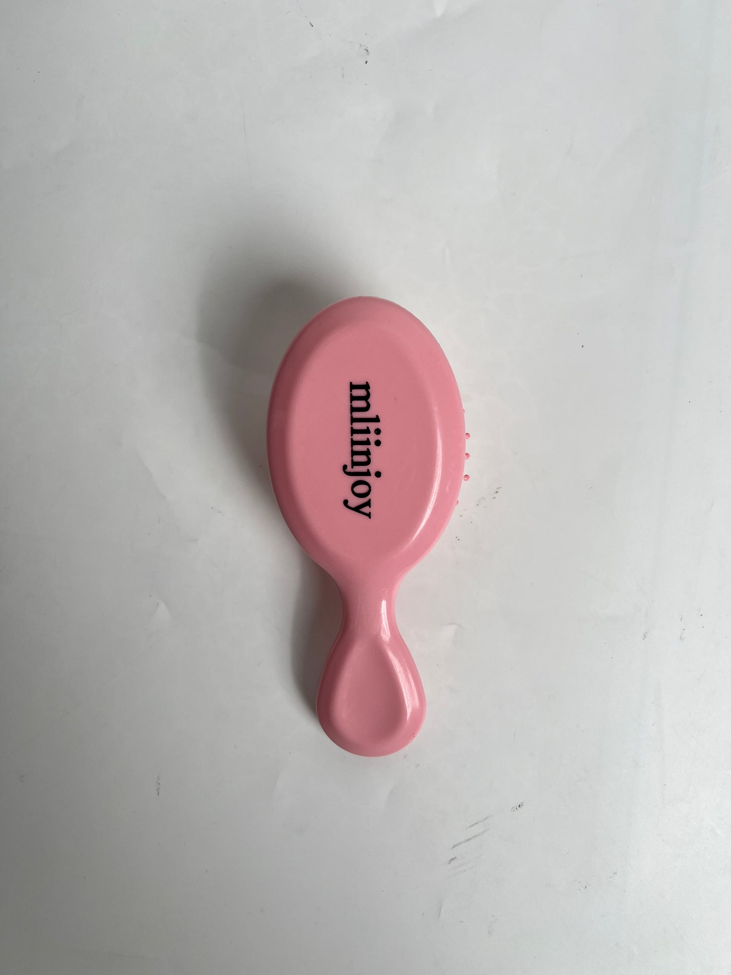 mliinjoy Mini Detangling Hair Brush – Soft Bristle Paddle Comb for Kids and Travel