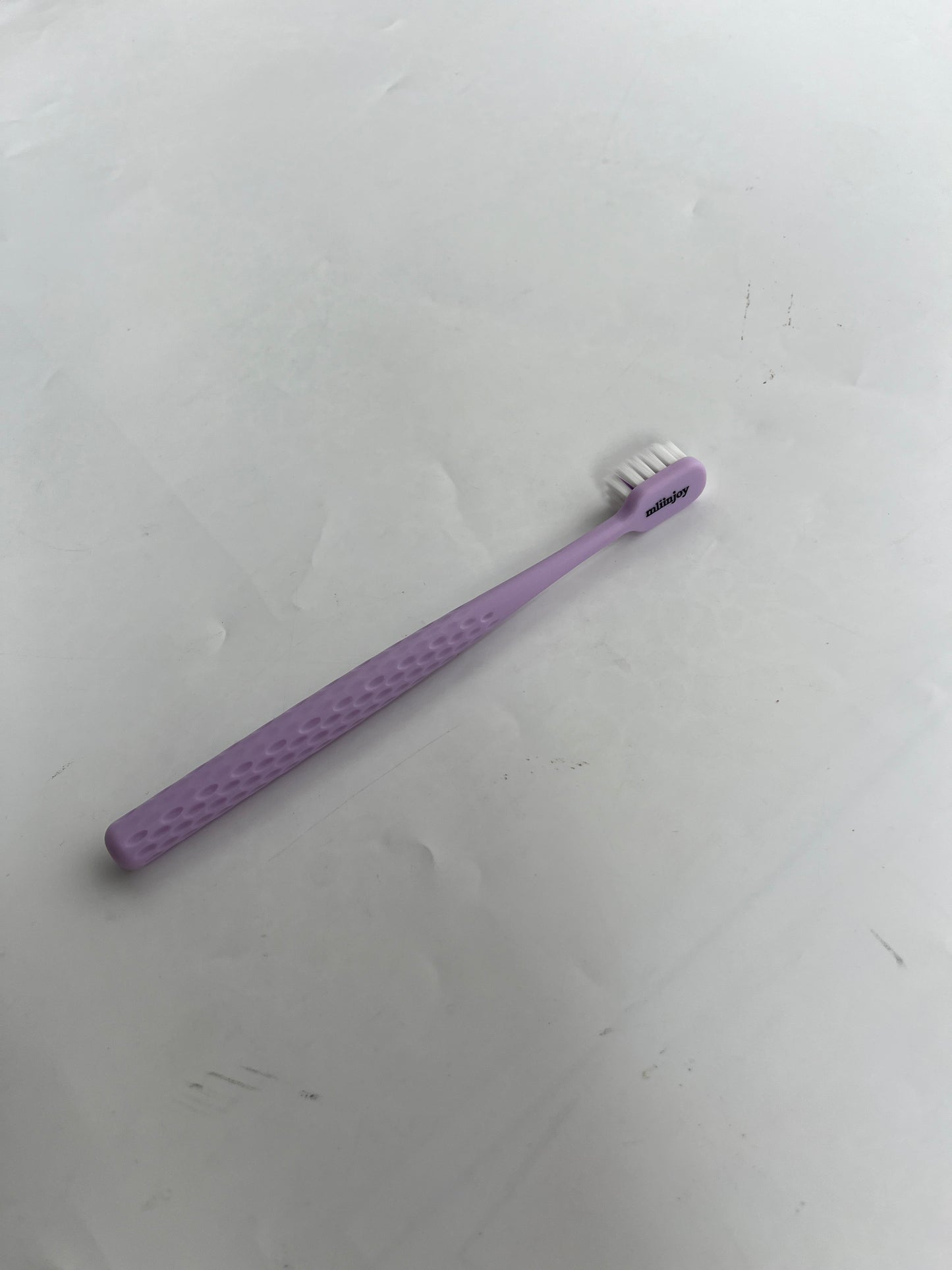 mliinjoy Extra Soft Bristle Toothbrush - Lavender Gum Care Brush with Ergonomic Grip, Gentle Dental Care for Sensitive Teeth & Gums