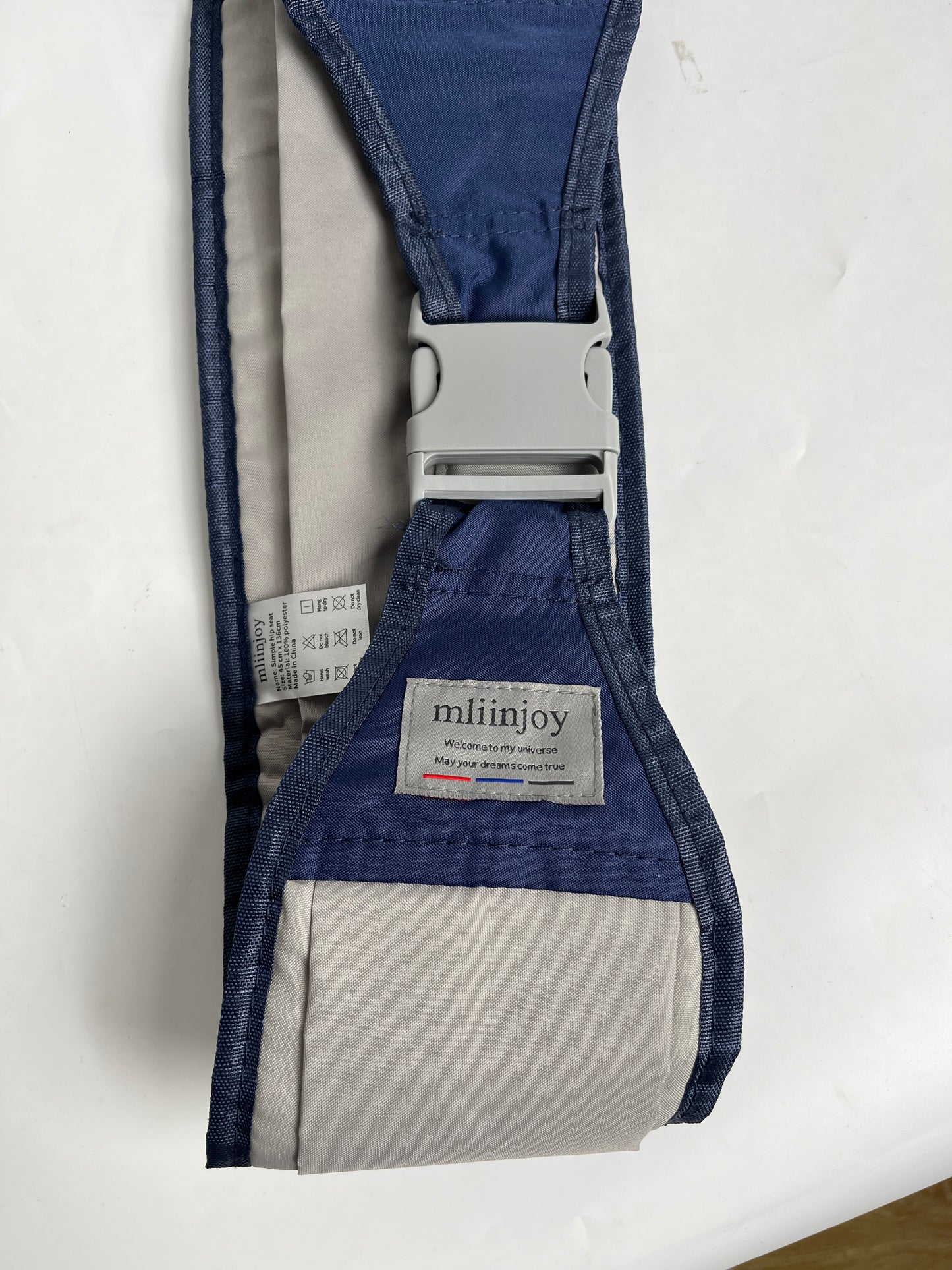 mliinjoy Adjustable Baby Carrier Wrap – Soft Lightweight Sling for Newborns and Toddlers