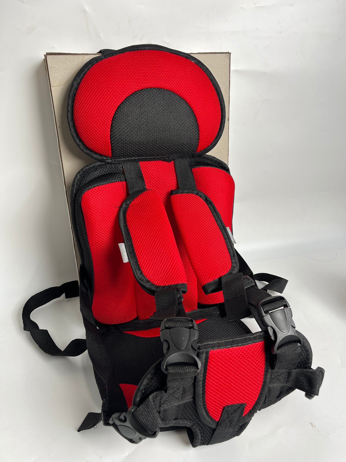 mliinjoy Foldable Child Safety Car Seat – Portable 5-Point Harness Booster for Travel and Everyday Use