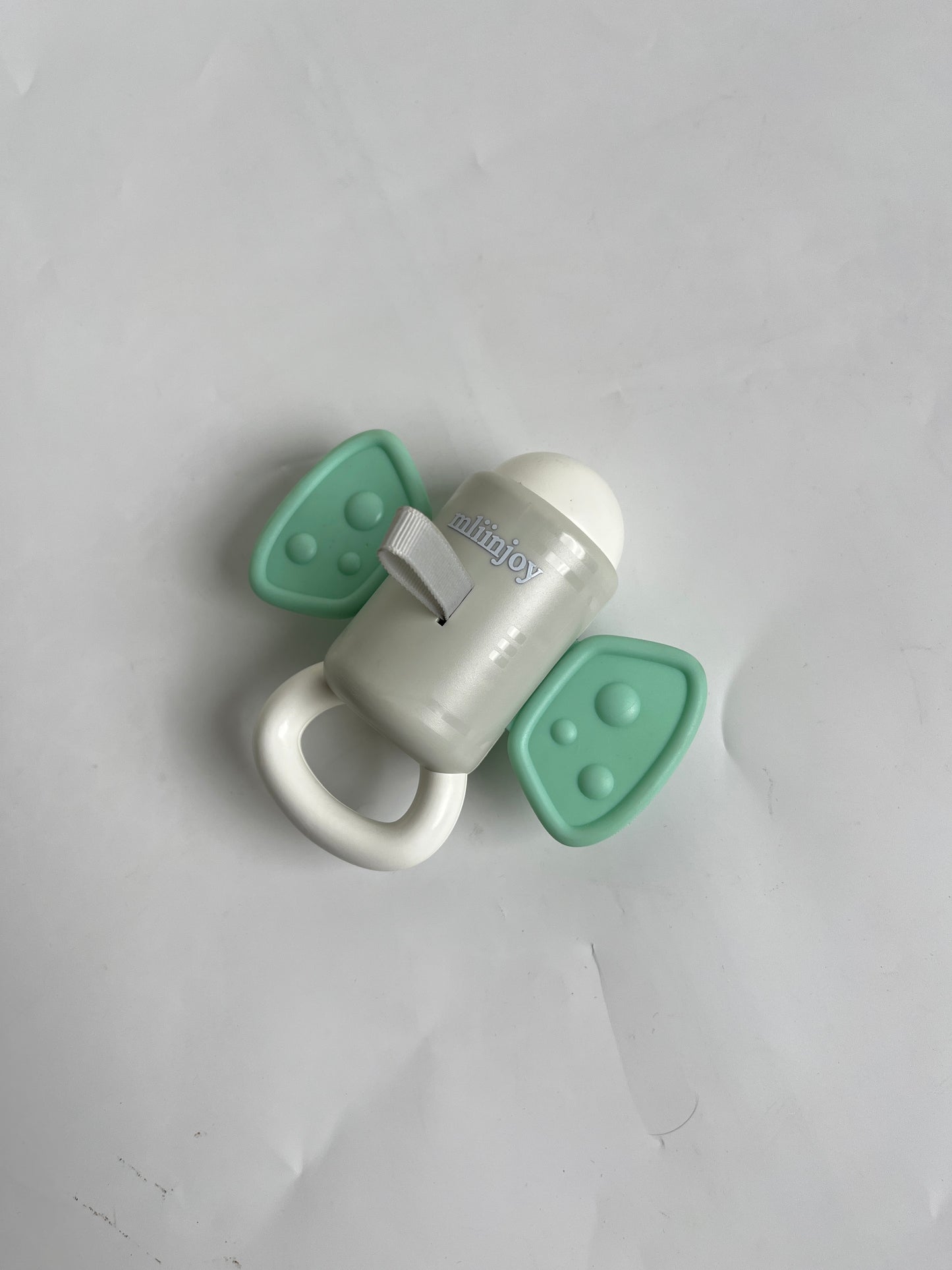 mliinjoy Baby Rattle Toy with Soft Silicone Wings – Sensory Teething Rattle for Infants and Newborns