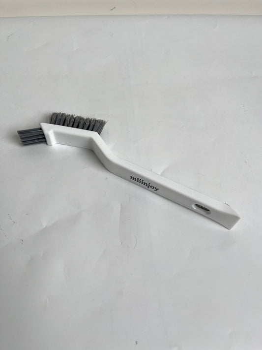 mliinjoy Multi-Purpose Scrub Brush – Deep Cleaning Grout and Corner Brush with Ergonomic Handle and Dual Bristles