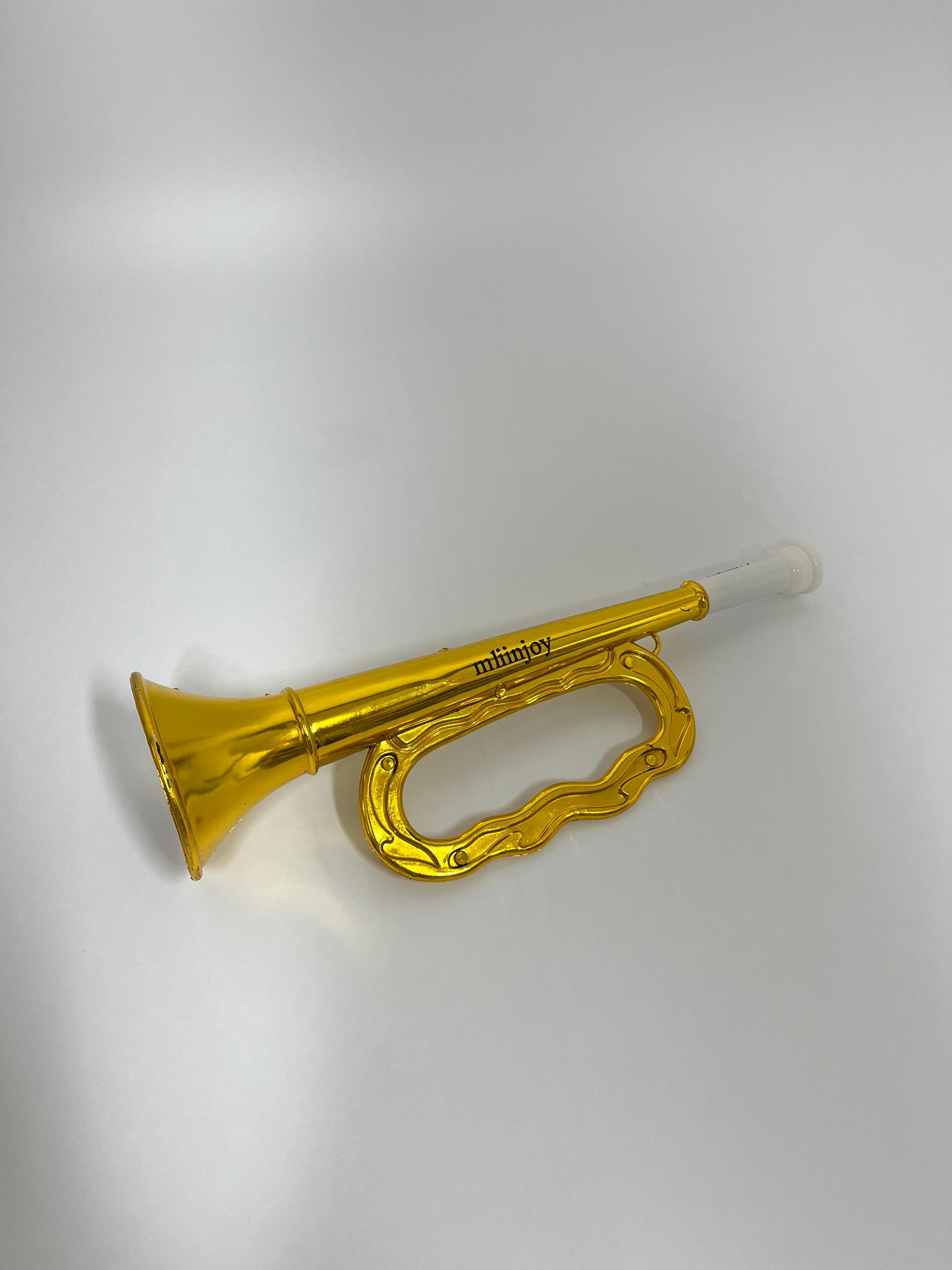 mliinjoy Kids Toy Bugle Horn – Lightweight Plastic Clarion Trumpet for Marching Band Play, Parades & Pretend Music Fun