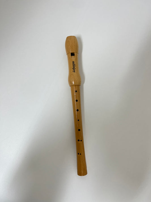 mliinjoy Wooden Recorder Flute for Kids – 8-Hole Beginner’s Music Instrument for Early Learning & Classroom Use