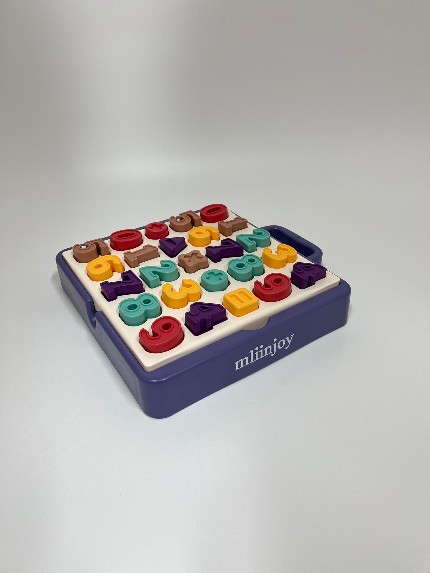 mliinjoy Montessori Number Puzzle Toy – Educational Learning Board for Toddlers to Practice Counting, Fine Motor Skills, and Math Concepts