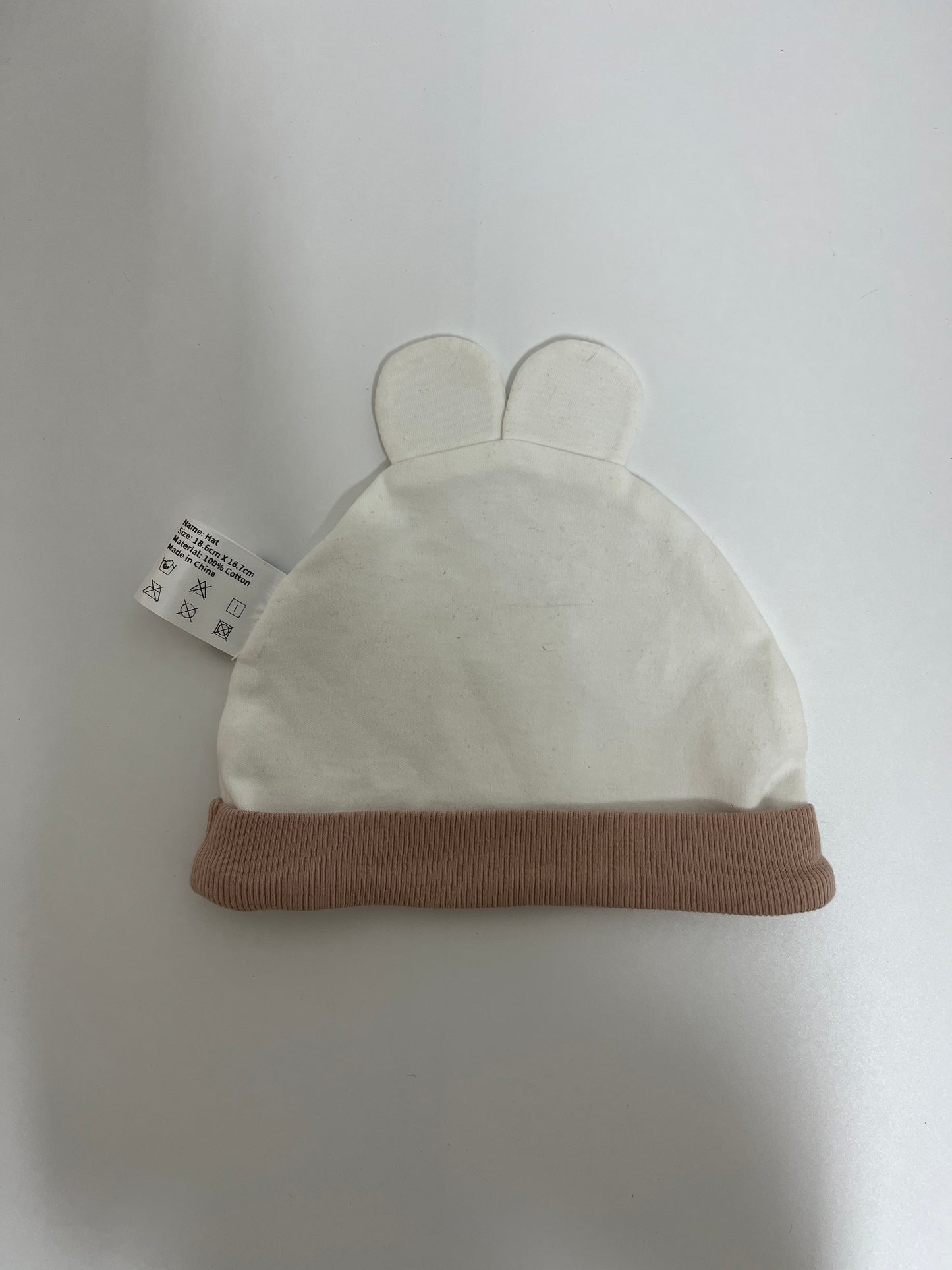 mliinjoy Baby Beanie Hat with Cute Ears – Soft Cotton Infant Cap for Newborns and Toddlers