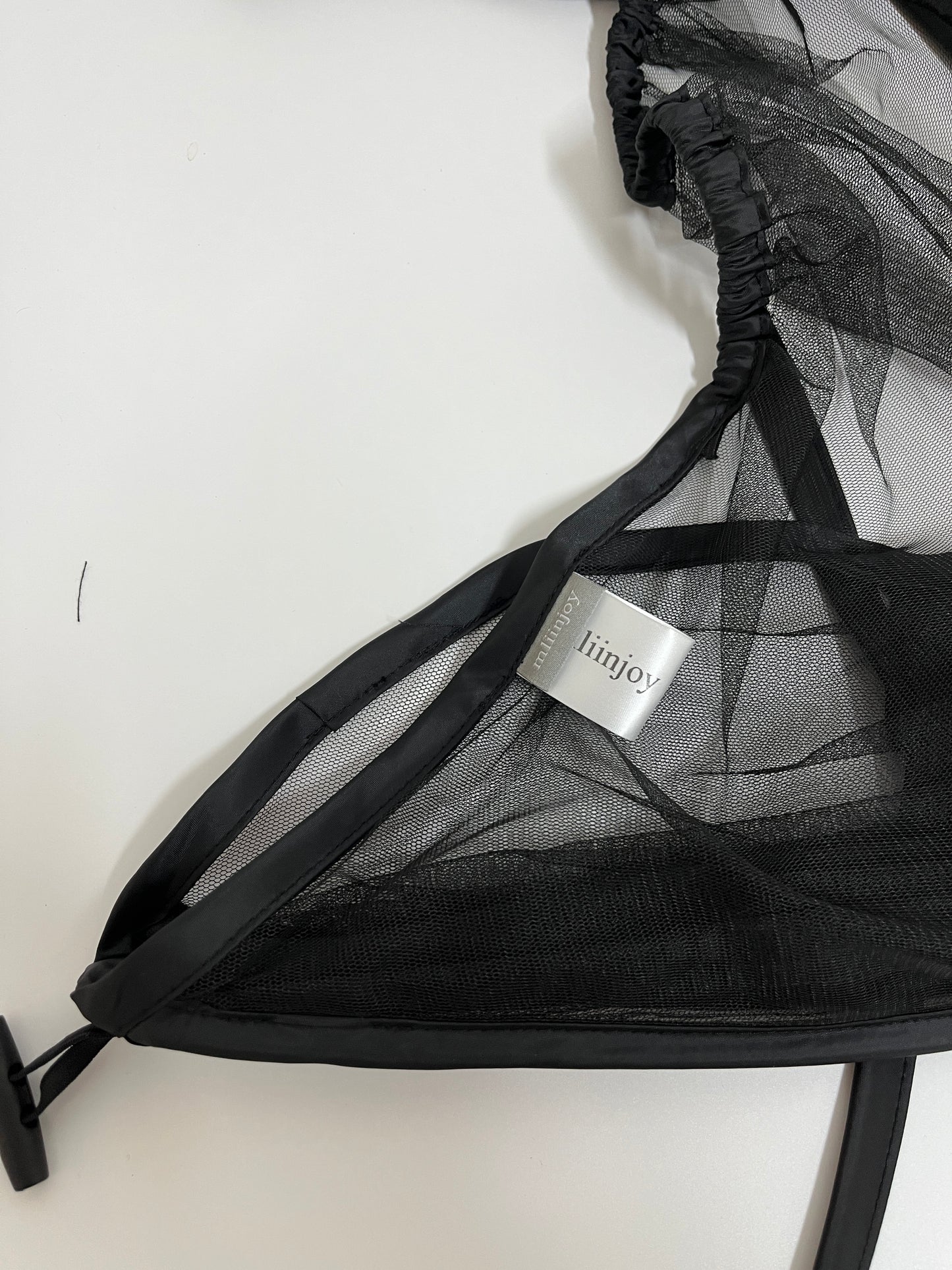 mliinjoy Universal Stroller Mosquito Net – Breathable Mesh Baby Stroller Cover with Elastic Fit & Full Protection