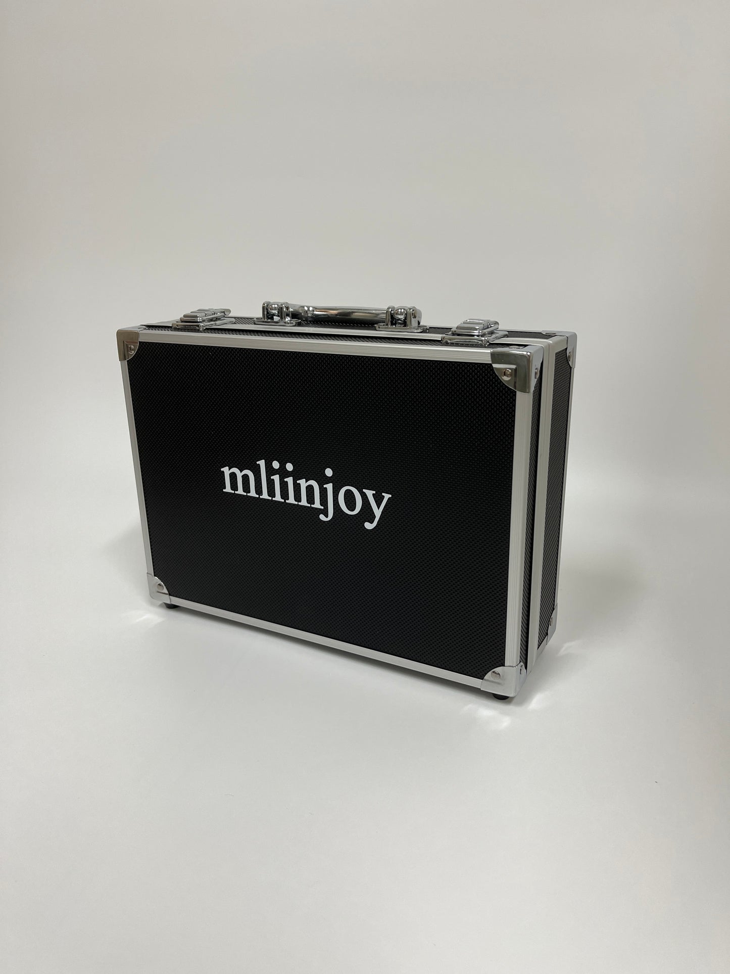 mliinjoy Portable Hard Shell Instrument Case – Lightweight Aluminum Carrying Box for Ukulele & Accessories