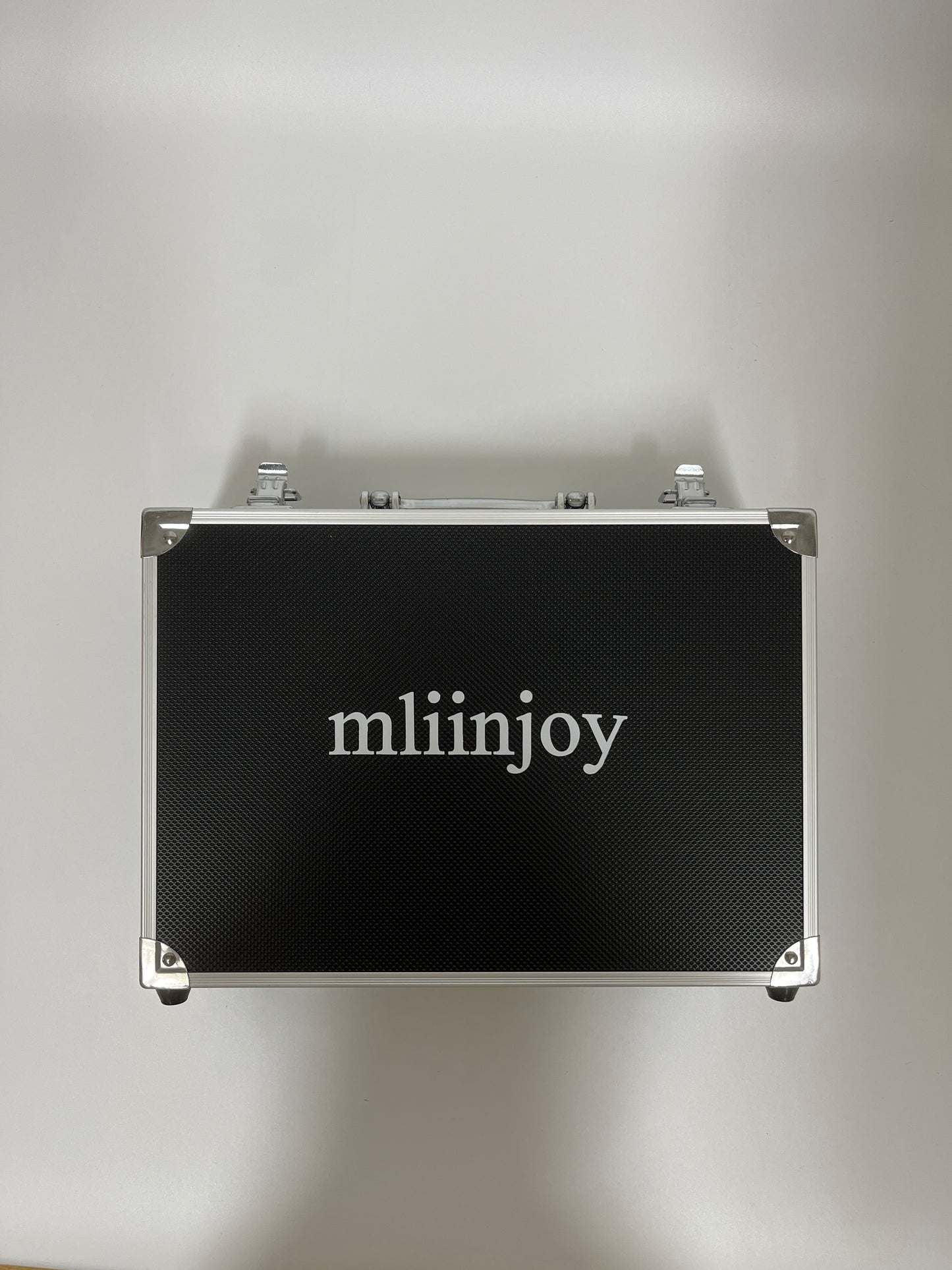 mliinjoy Portable Hard Shell Instrument Case – Lightweight Aluminum Carrying Box for Ukulele & Accessories