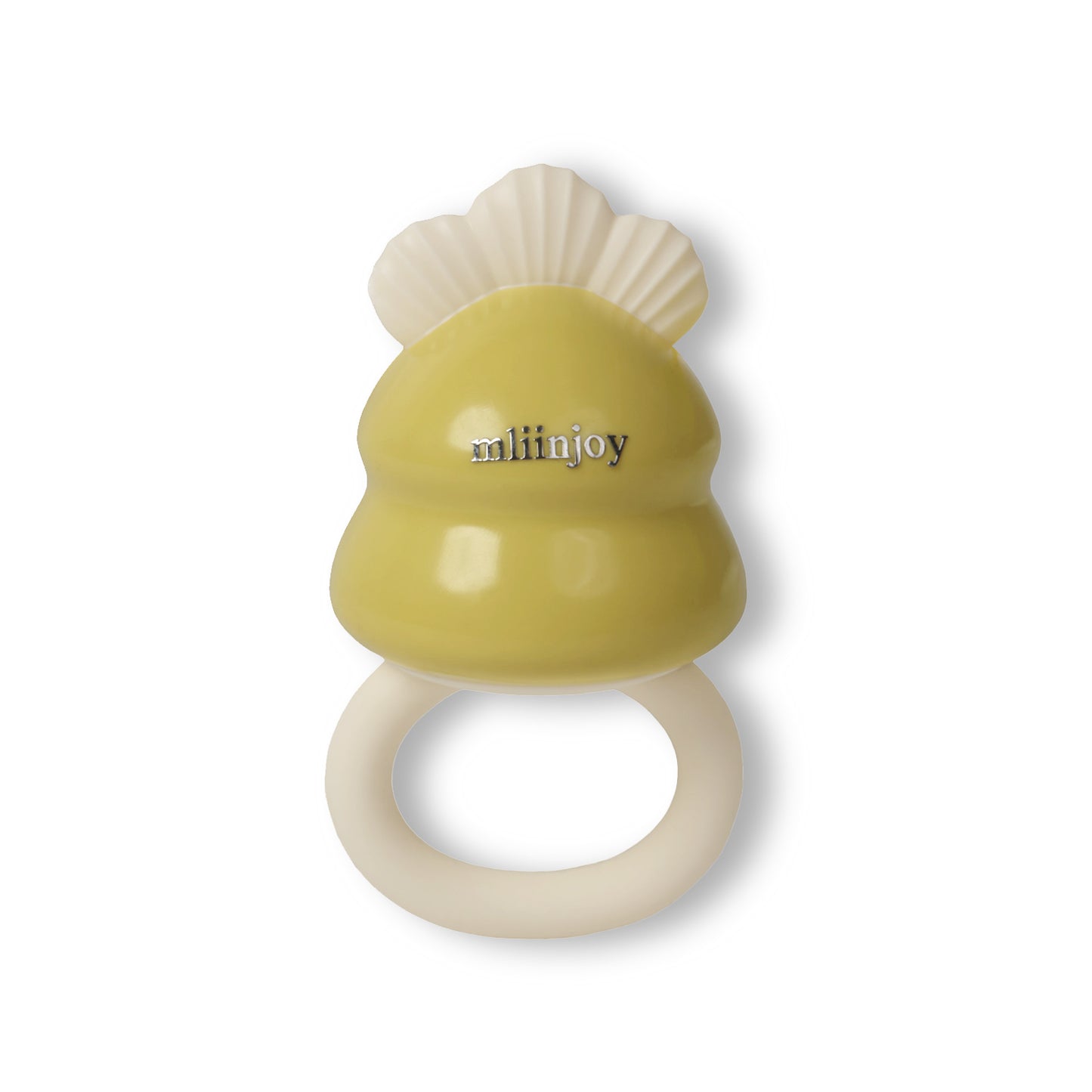 mliinjoy Baby Teething Ring – BPA-Free Silicone Teether Toy for Infants & Toddlers, Soothing Relief for Sore Gums