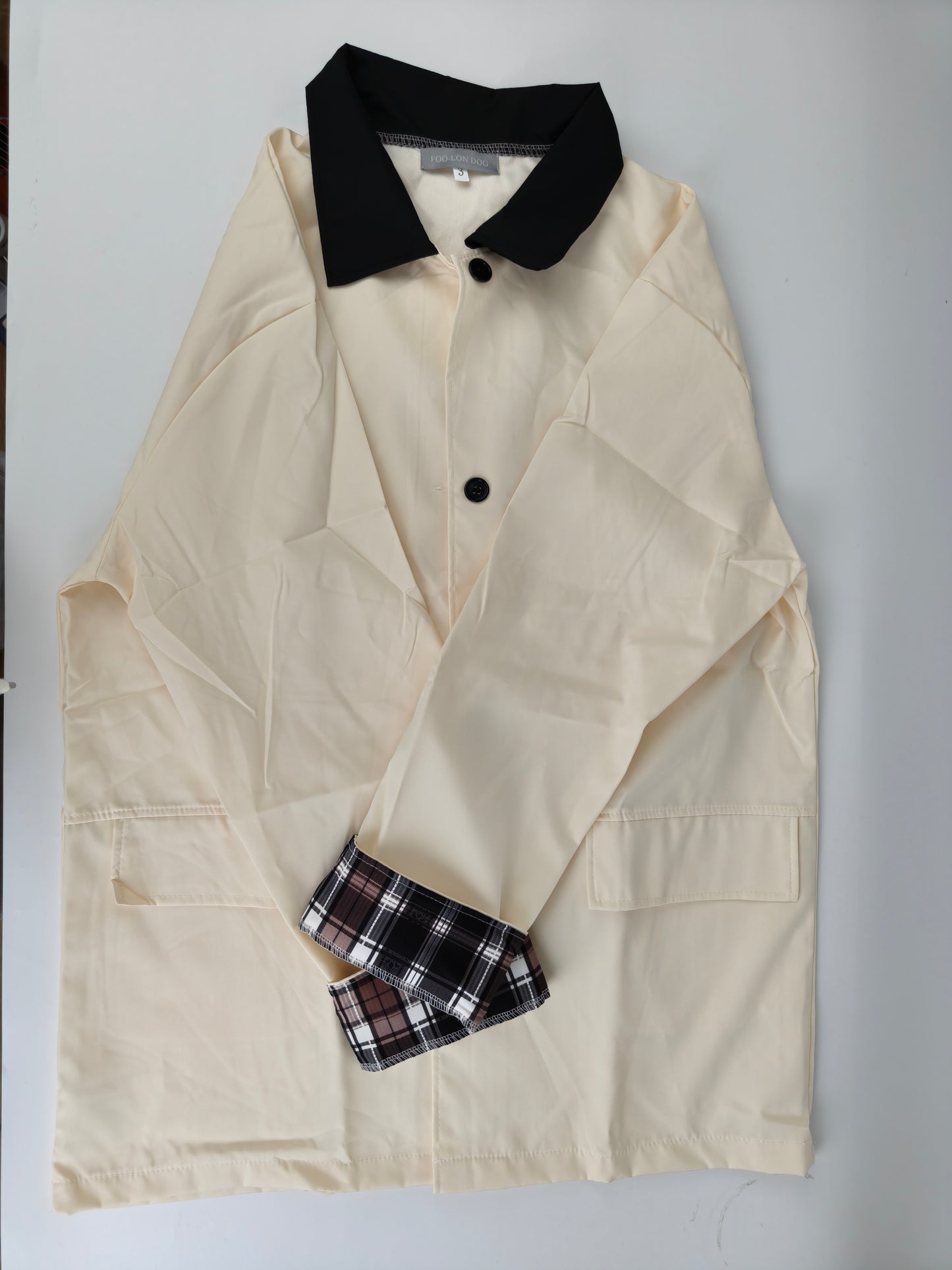 FOO-LON DOG Casual Midi Skirt – Soft Cotton Blend A-Line Skirt for Everyday Wear