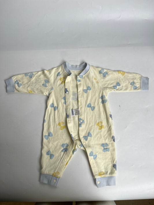 mliinjoy Baby Long Sleeve Romper – Soft Cotton Snap-Up Jumpsuit for Infants and Toddlers
