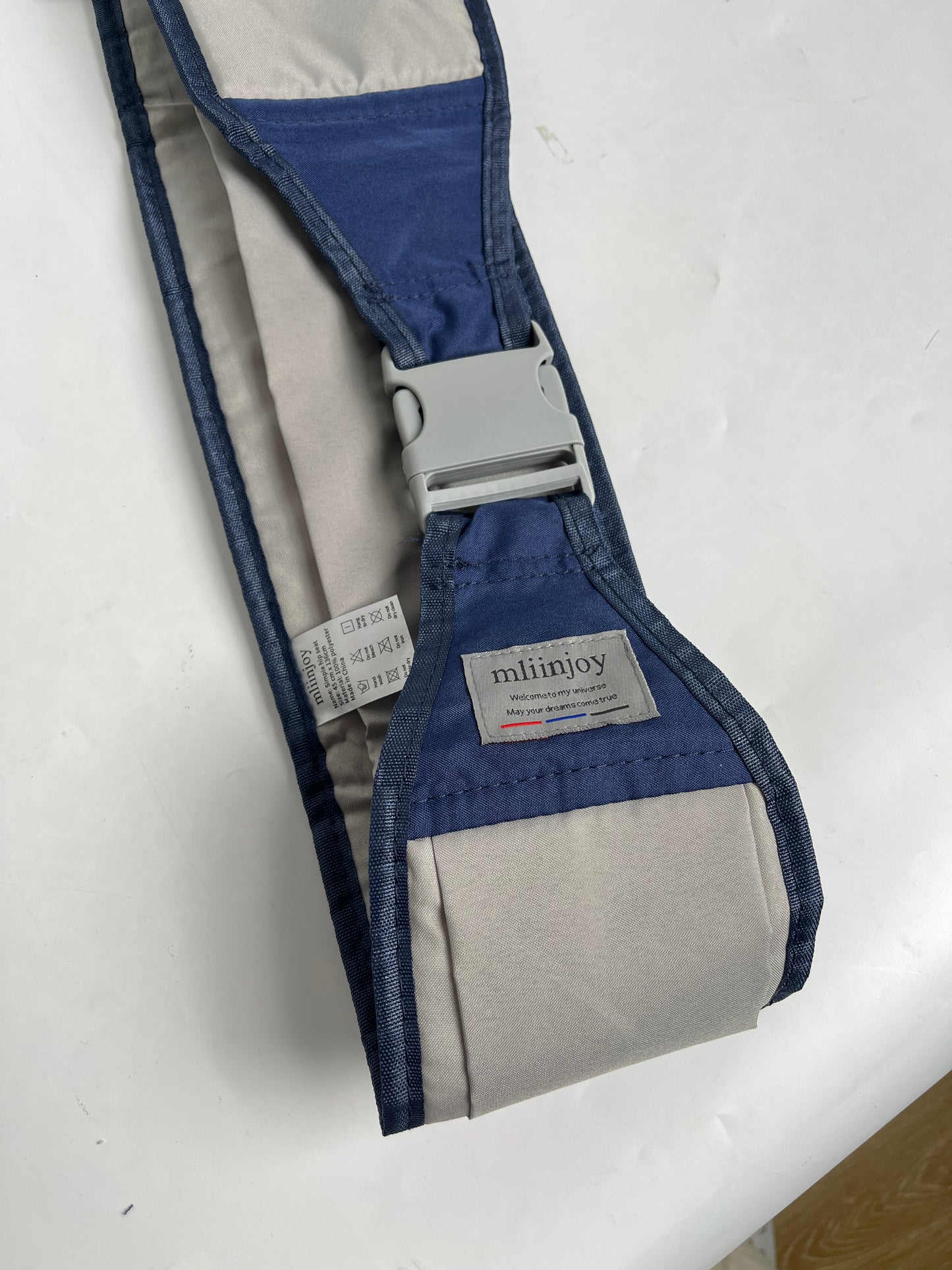 mliinjoy Adjustable Baby Carrier Wrap – Soft Lightweight Sling for Newborns and Toddlers