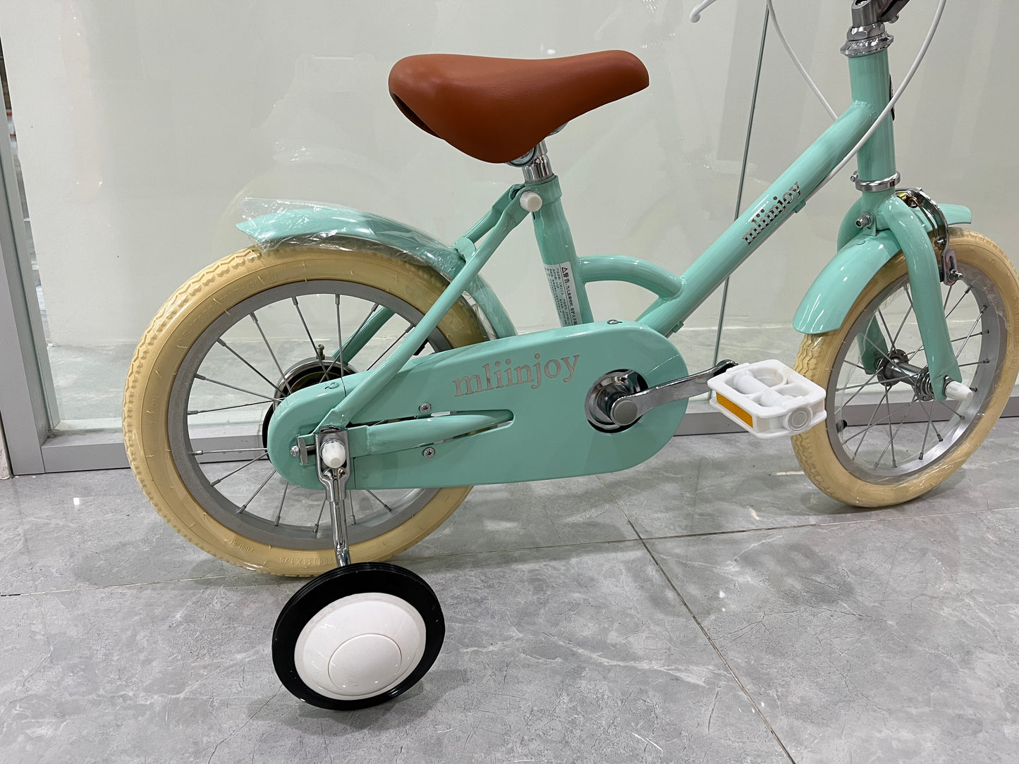 mliinjoy 14-Inch Kids Bike with Training Wheels – Classic Toddler Bicycle for Boys and Girls Ages 3–6