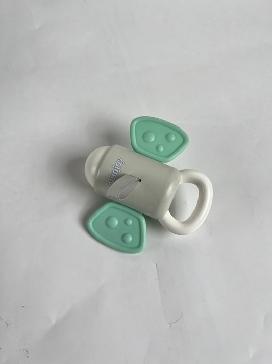 mliinjoy Baby Rattle Toy with Soft Silicone Wings – Sensory Teething Rattle for Infants and Newborns