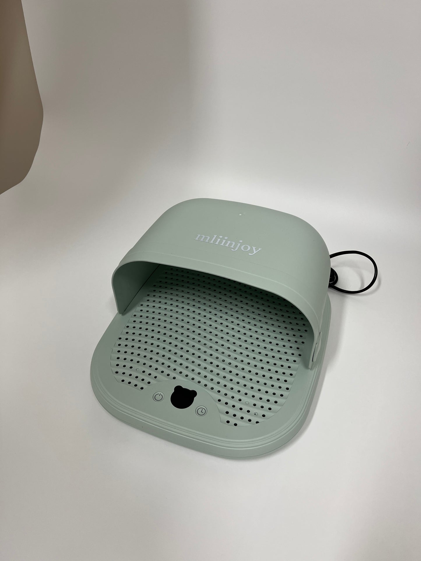 mliinjoy Electric Foot Warmer – Quiet Heated Foot Dome with Digital Display & Auto Timer for Home or Office