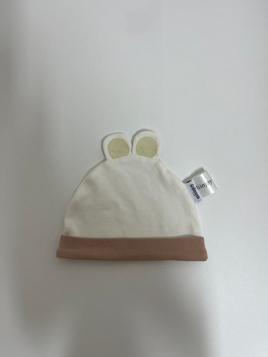 mliinjoy Baby Beanie Hat with Cute Ears – Soft Cotton Infant Cap for Newborns and Toddlers