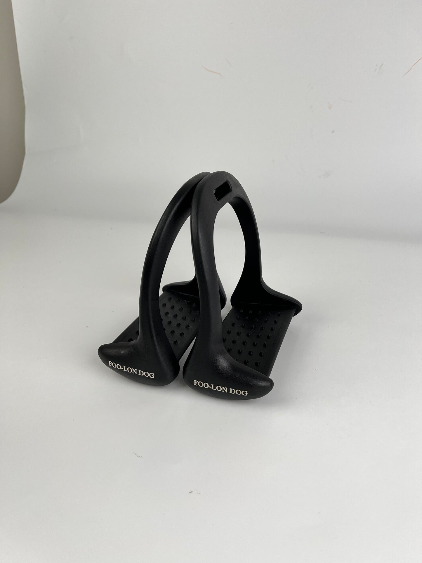 FOO-LON DOG Ergonomic Horse Stirrups – Lightweight Anti-Slip Equestrian Saddle Stirrups for English & Western Riding