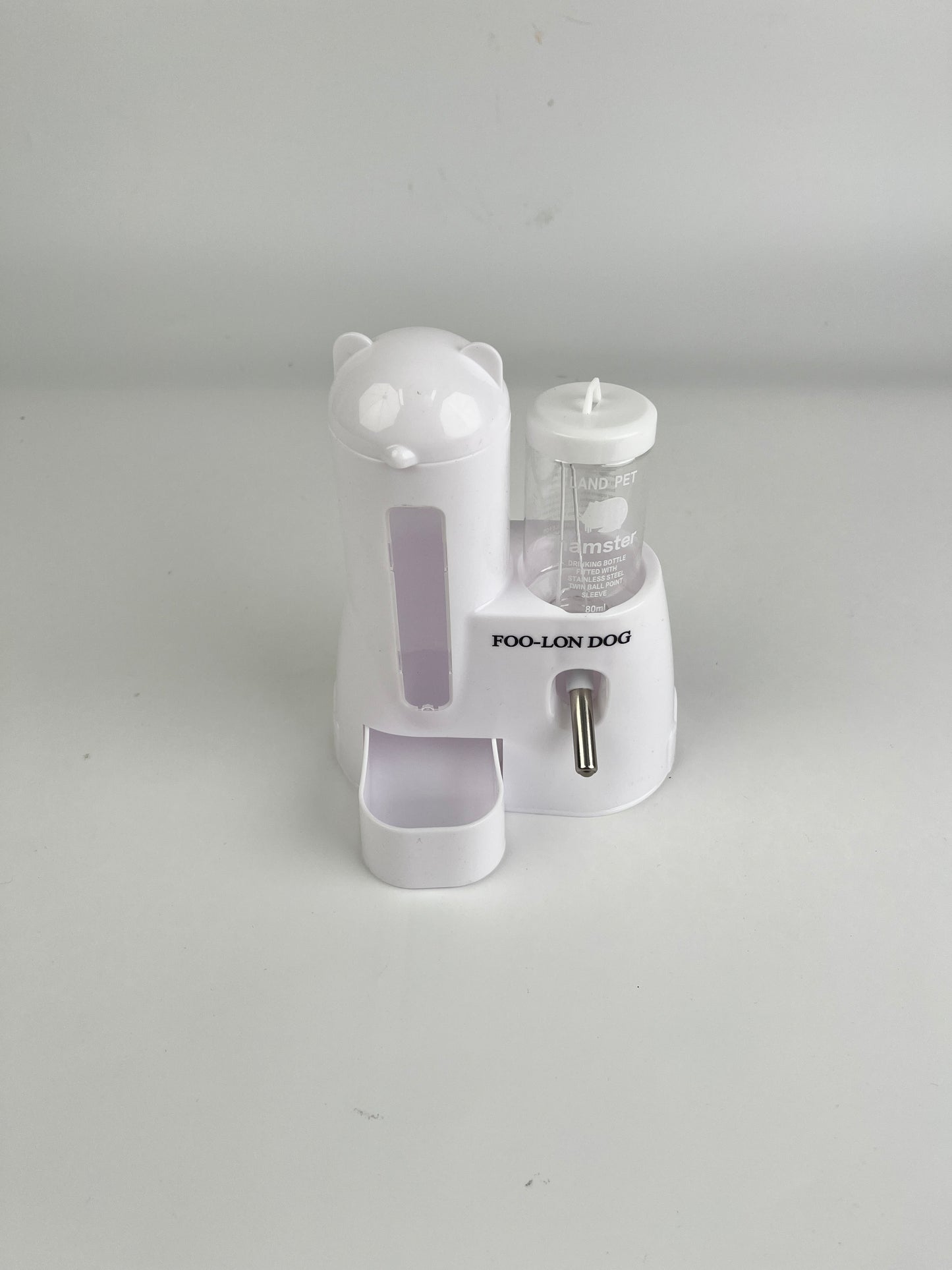 FOO-LON DOG Automatic Small Pet Feeder & Water Dispenser – Dual Food and Water Station for Hamsters, Rabbits & Small Pets