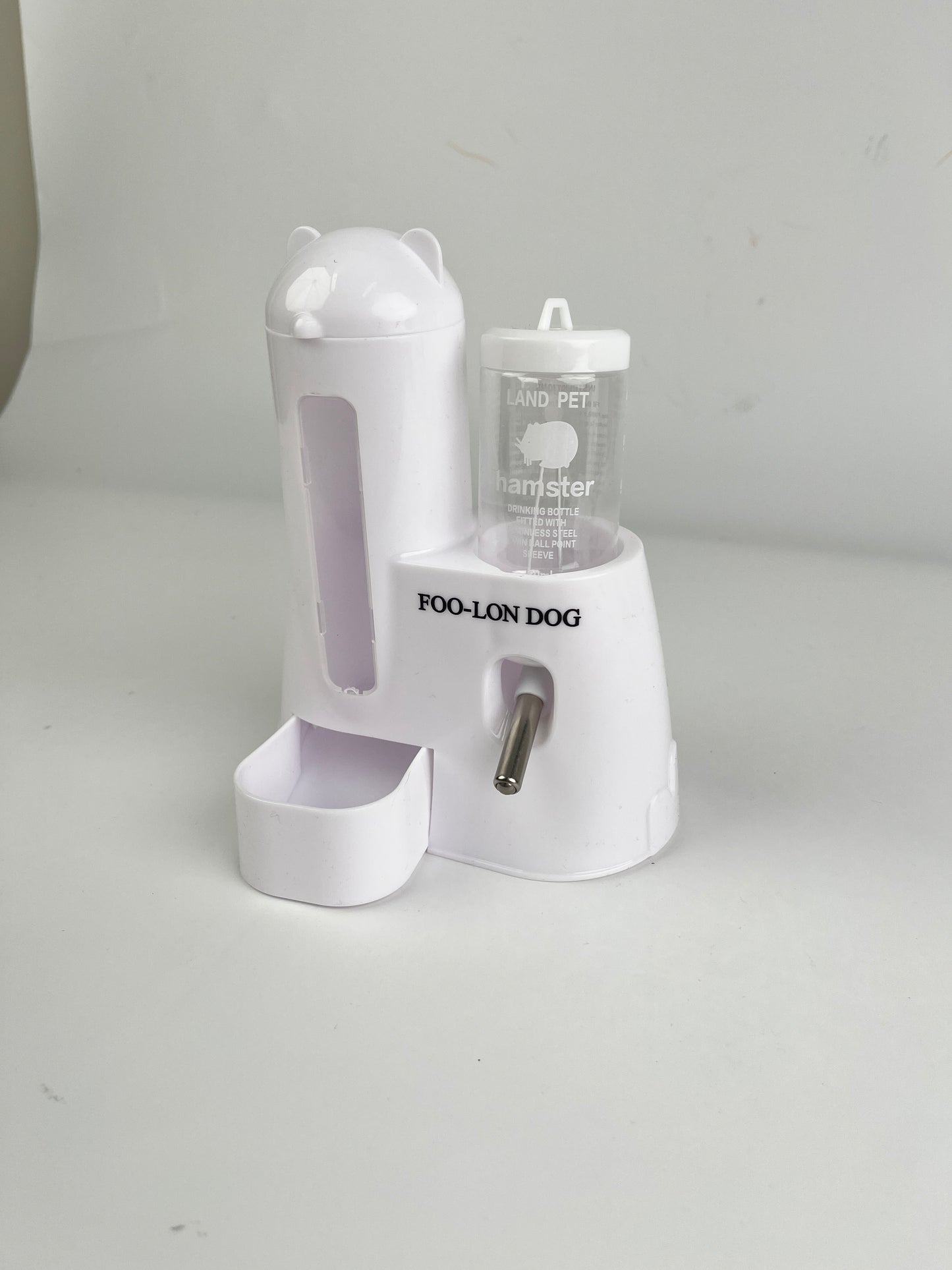 FOO-LON DOG Automatic Small Pet Feeder & Water Dispenser – Dual Food and Water Station for Hamsters, Rabbits & Small Pets