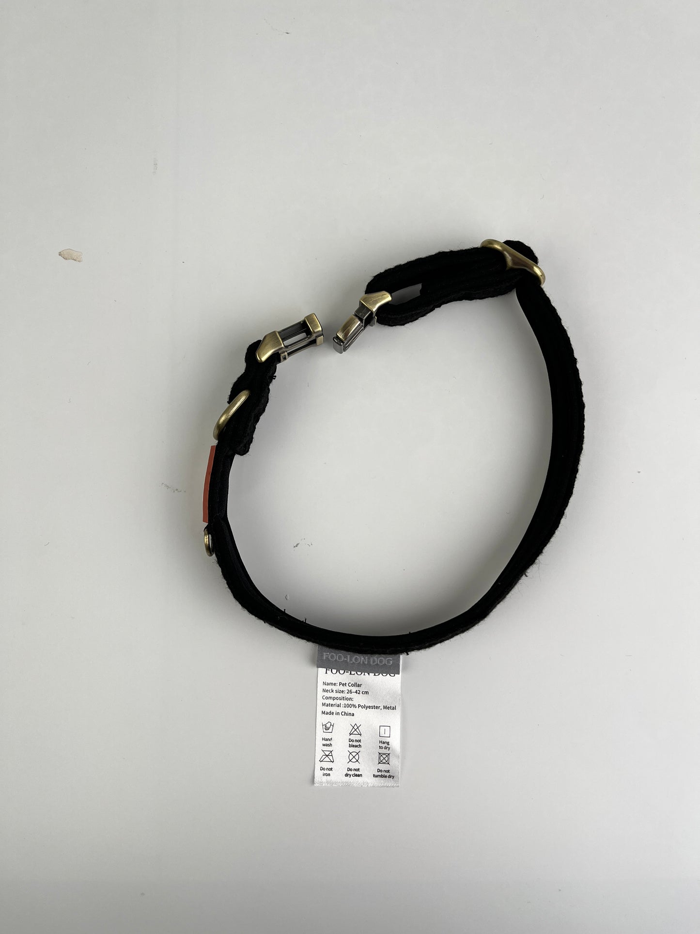 FOO-LON DOG Adjustable Pet Collar – Durable & Comfortable Dog Collar with Metal Buckle for Small and Medium Pets