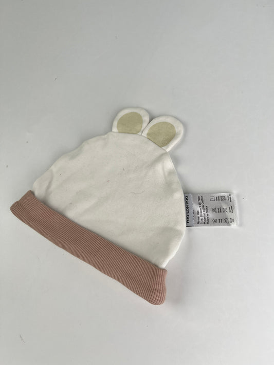 FOO-LON DOG Baby Cotton Beanie – Soft Ear Design Hat for Newborns & Infants